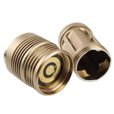 2000Lm High Power Led Flashlight 3 Modes 3 Xm-L T6 Leds 135Mm Length