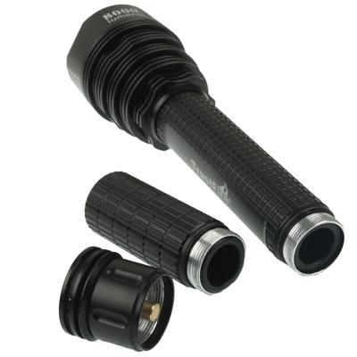 8000Lm 7X Xm-L T6 Led Flashlight 5 Modes 24.5 / 30.5Cm