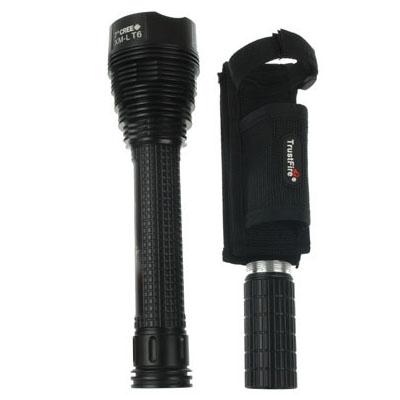 8000Lm 7X Xm-L T6 Led Flashlight 5 Modes 24.5 / 30.5Cm