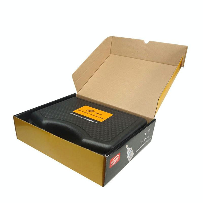 2.5 Inch Screen Digital Temperature & Humidity Meter Yellow