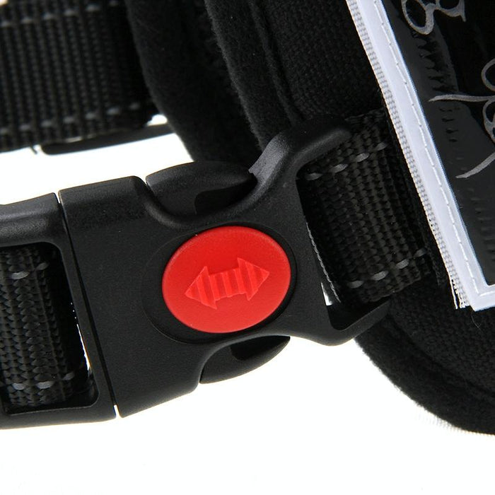 Thick Pet Chest Suspenders With Traction Rope Size M 50 65Cm