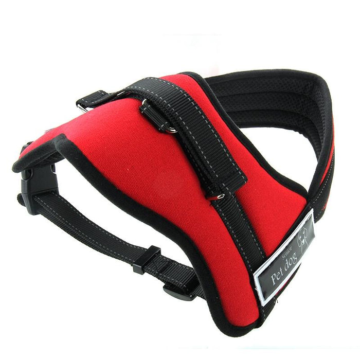 Thick Pet Chest Suspenders With Traction Rope Size M 50 65Cm