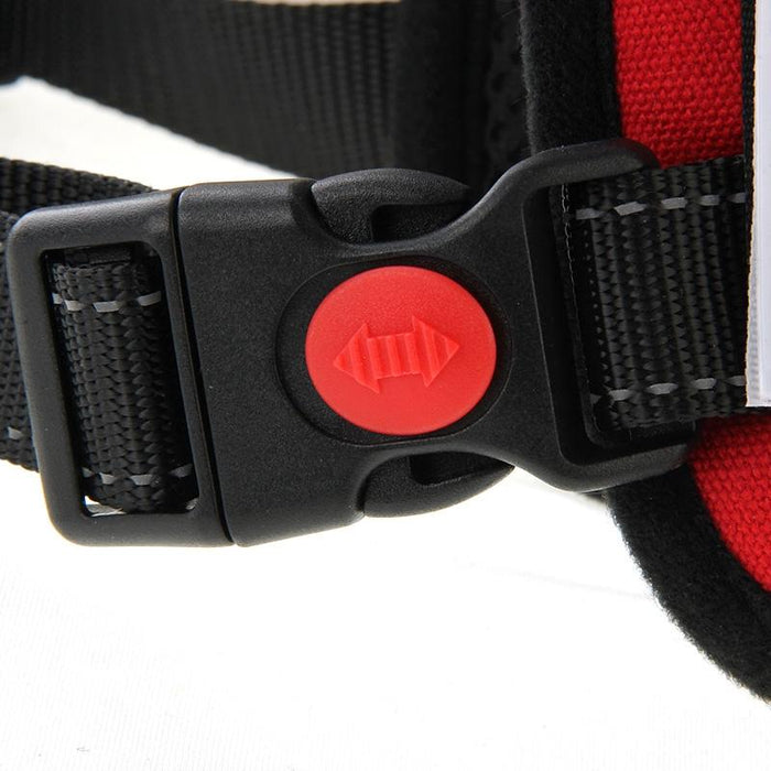 Thick Pet Chest Suspenders With Traction Rope Size M 50 65Cm