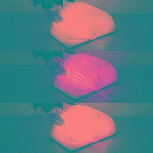 Origami Book Lamp Nightlights Warm & White Light 500Lm Fs-Led01
