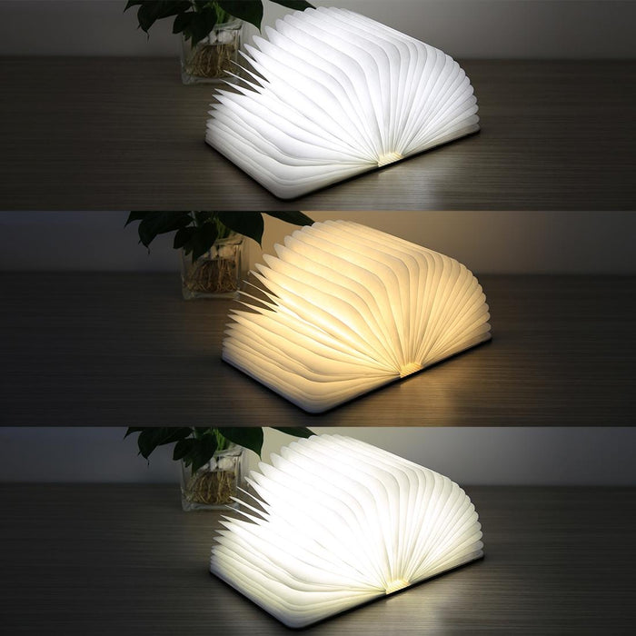 Origami Book Lamp Nightlights Warm & White Light 500Lm Fs-Led01