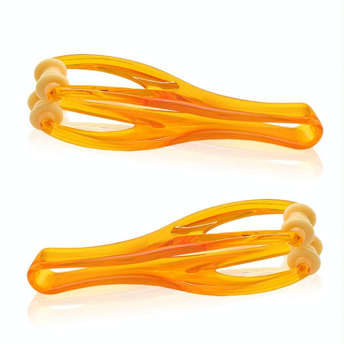 Convenient Finger Massager Tool Orange