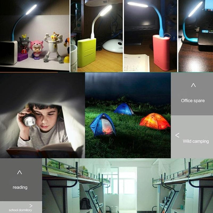 Portable Mini Usb 6 Led Light Pc / Laptop / Power Bank Compatible Flexible Arm Eye-Protection