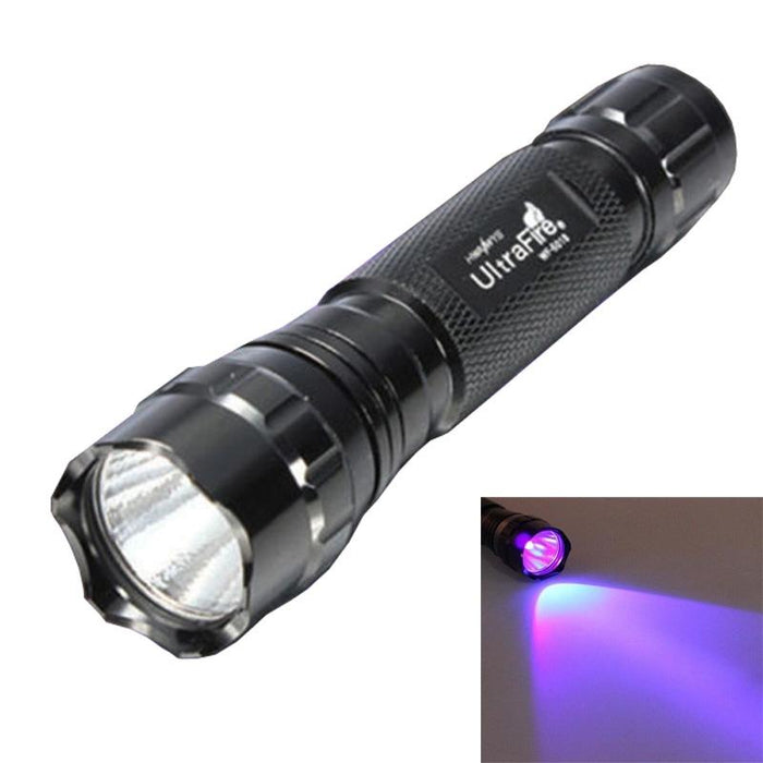 Lt-3W Uv Flashlight 600 Lm 5-Modes Purple Light