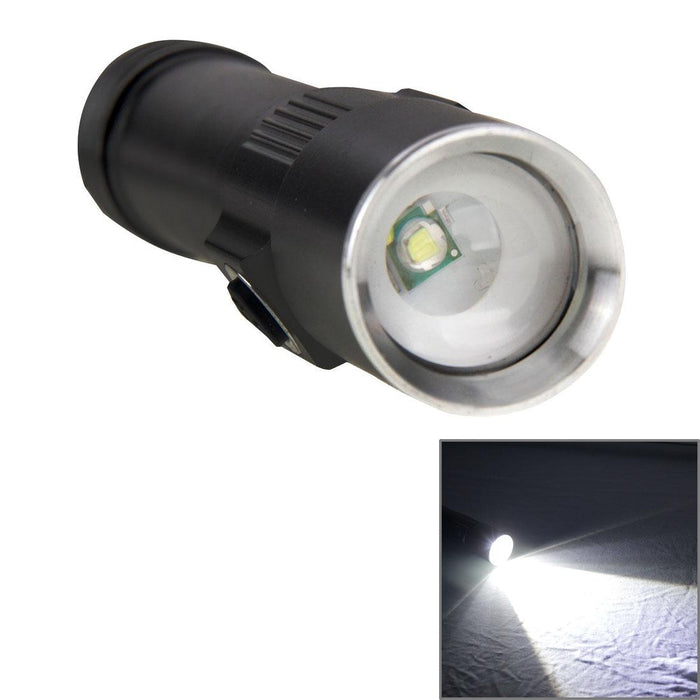 Rechargeable Dimmable Flashlight With Magnetic & Lanyard