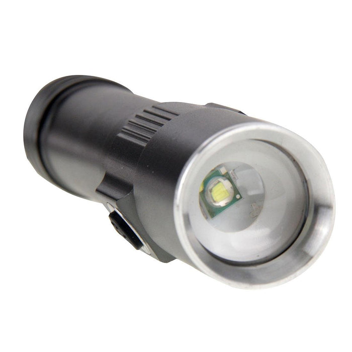 Rechargeable Dimmable Flashlight With Magnetic & Lanyard