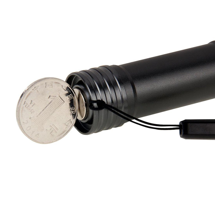 Rechargeable Dimmable Flashlight With Magnetic & Lanyard