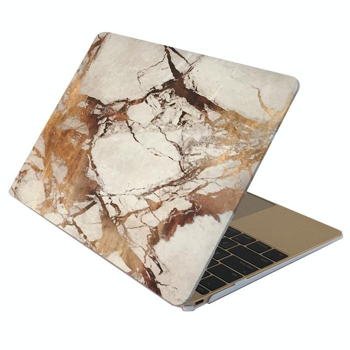 For Macbook Pro 13.3 Inch Marble Patterns Apple Laptop Water Decals Pc Protective Case