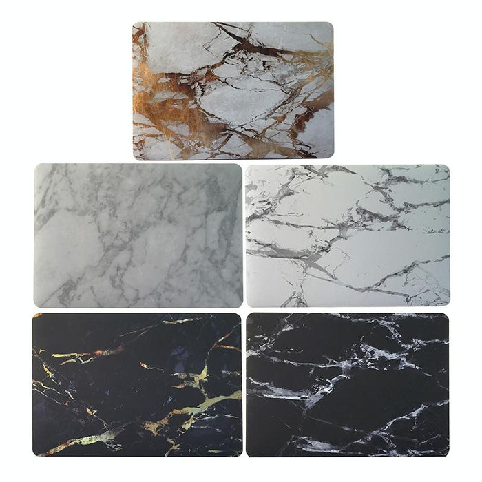 For Macbook Pro 13.3 Inch Marble Patterns Apple Laptop Water Decals Pc Protective Case