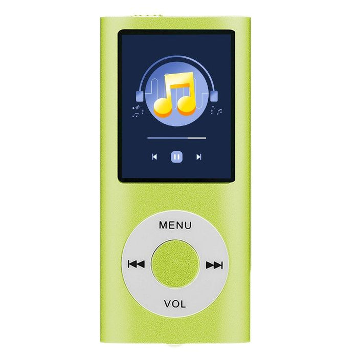 1.8 Inch Tft Screen Metal Player With Tf Card Slot Recorder Fm Radio E Book & Calendar