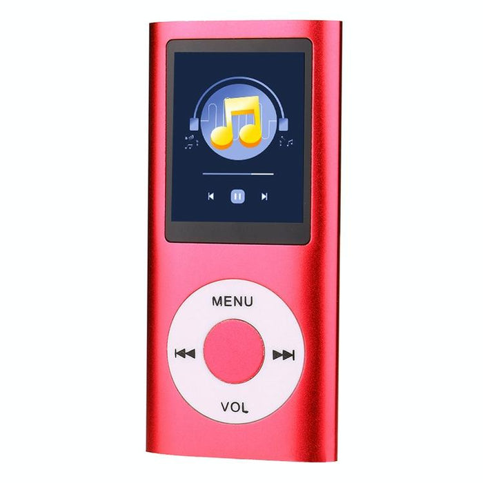 1.8 Inch Tft Screen Metal Player With Tf Card Slot Recorder Fm Radio E Book & Calendar
