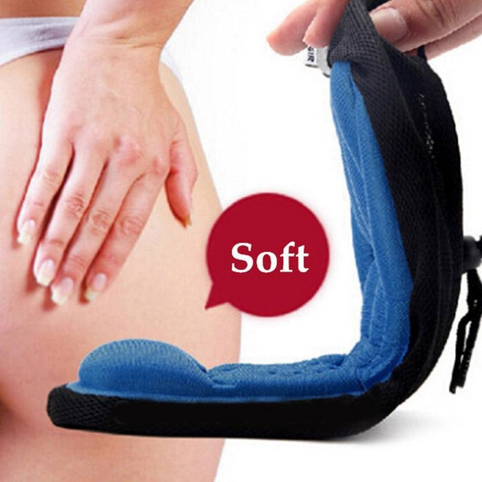3D Gel Pad Bike Seat Cover Soft Cushion For All Bikes Blue