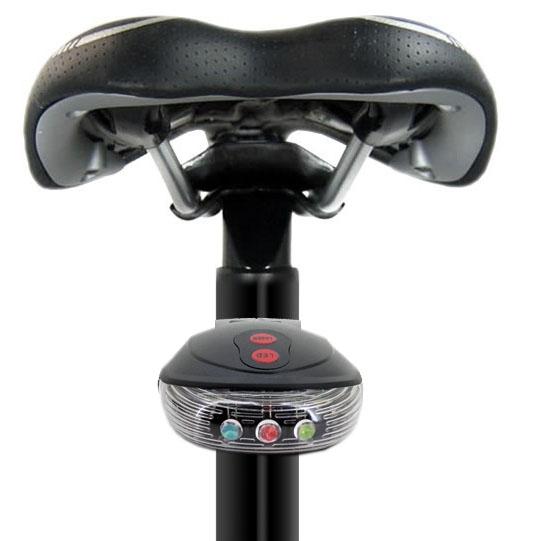 2 Laser Bicycle Safety Light With Colourful Beams