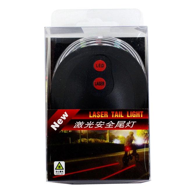 2 Laser Bicycle Safety Light With Colourful Beams