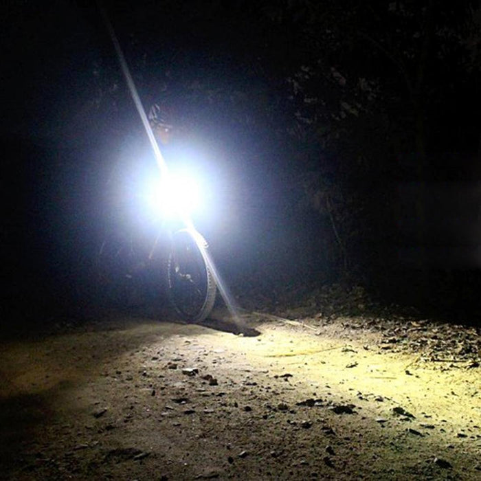 180 Lumens Usb Rechargeable Led Bike Light Black