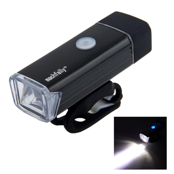180 Lumens Usb Rechargeable Led Bike Light Black