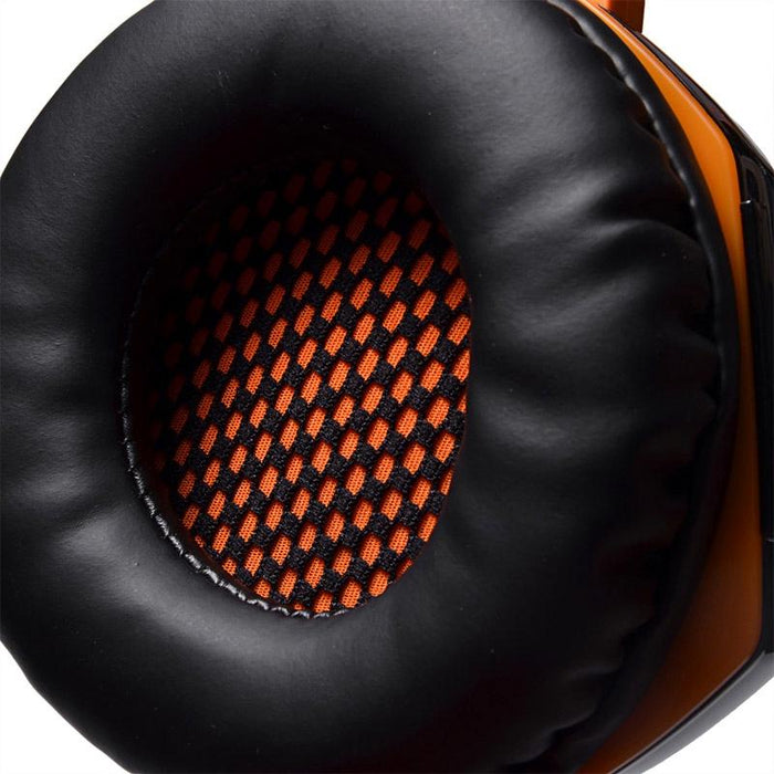 Over-Ear Gaming Headset With Mic & Led Light 2.2M Cable