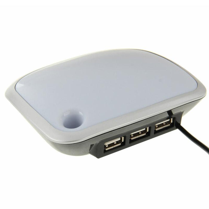 3-Port Usb Hub With Led Light 1M Cable
