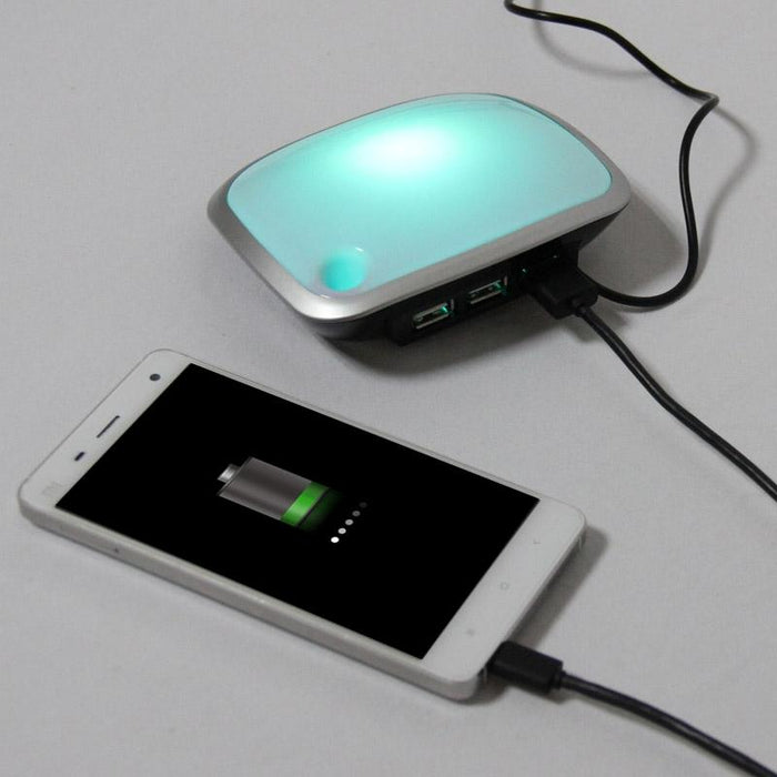 3-Port Usb Hub With Led Light 1M Cable