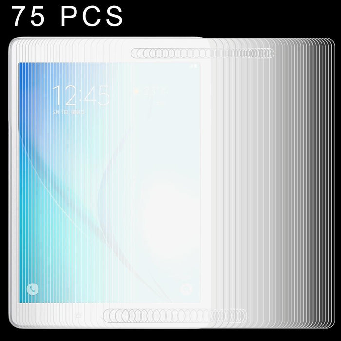 75 Pcs For Samsung Galaxy Tab A 9.7 / T550 / T555 0.4Mm 9H+ Surface Hardness 2.5D Explosion-Proof Tempered Glass Film