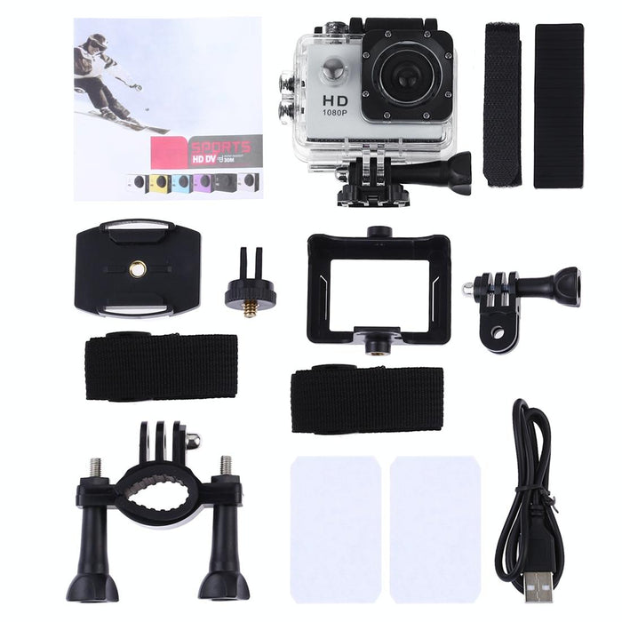 2.0 Inch Full Hd 1080P Waterproof Sports Camcorder With Lcd Screen