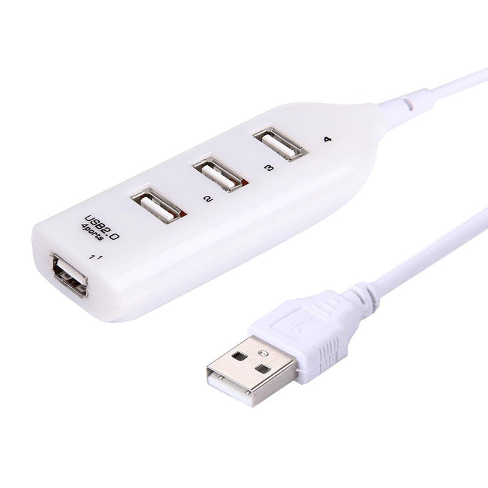 4-Port Usb 2.0 Hub 30Cm Cable Length