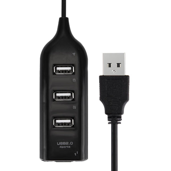 4-Port Usb 2.0 Hub 30Cm Cable Length