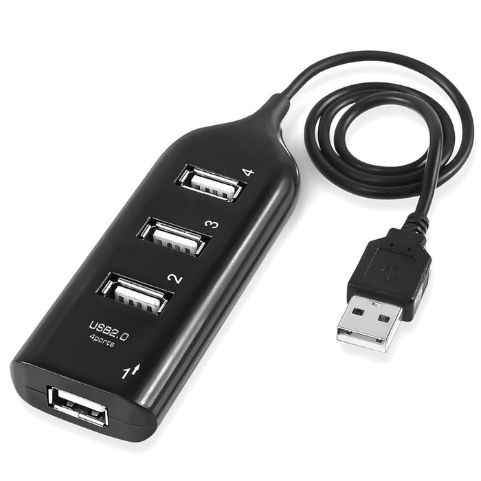 4-Port Usb 2.0 Hub 30Cm Cable Length