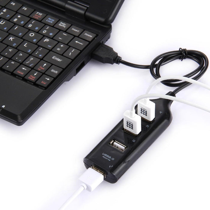 4-Port Usb 2.0 Hub 30Cm Cable Length