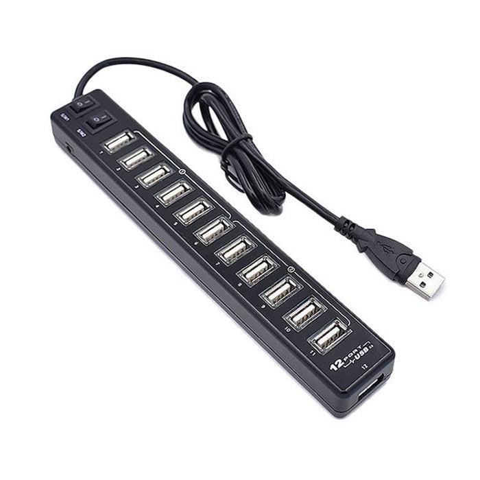 12-Port Usb 2.0 Hub For Notebooks / Netbooks