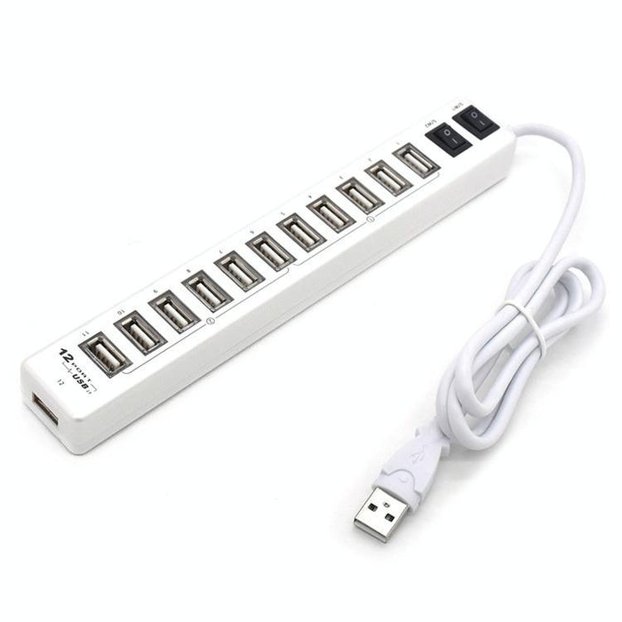 12-Port Usb 2.0 Hub For Notebooks / Netbooks