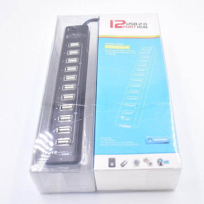 12-Port Usb 2.0 Hub For Notebooks / Netbooks