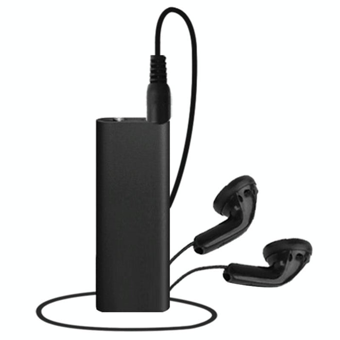 3 In 1 Mini Voice Recorder + 8Gb Flash Disk + Mp3 Player Black