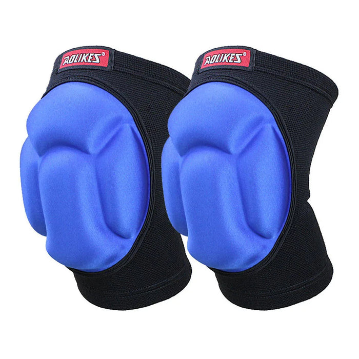 Pair of Thick Sponge Knee Pads For Volleyball Football Yoga Dance