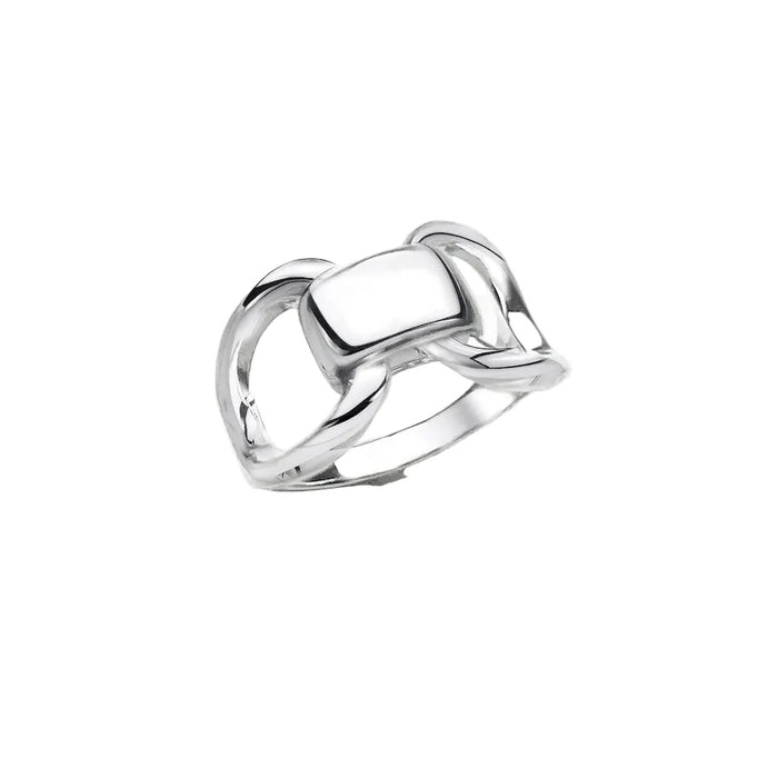 925 Sterling Silver Geometric Ring Modern & Chic Jewelry For Women & Men