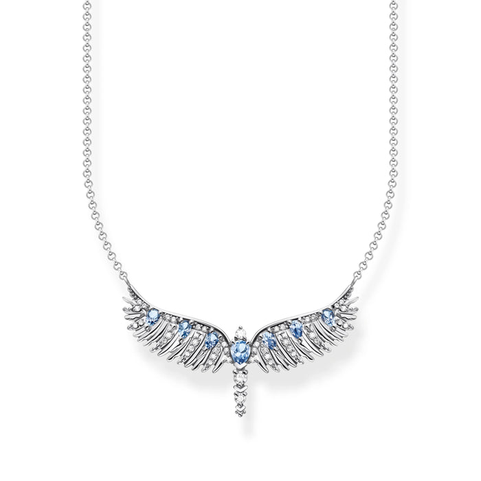 925 Sterling Silver Bohemian Phoenix Wing Necklace & Bracelet Set For Women