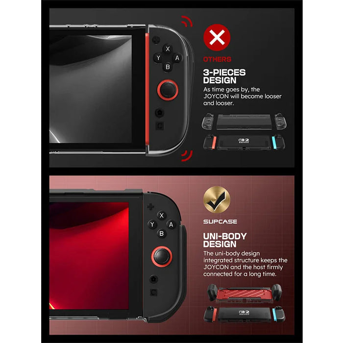For Nintendo Switch 2 Dockable Ub Pro Military Grade Protection Case