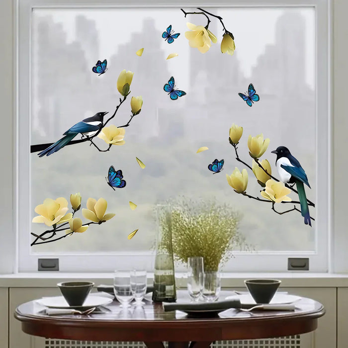 Decorative Bird Wall Stickers For Bedroom Or Living Room