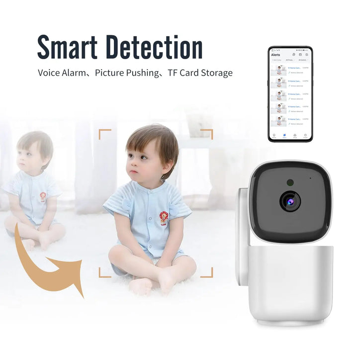 2025 Indoor Pan Tilt Smart Camera 1080P Hd Night Vision Motion Detection