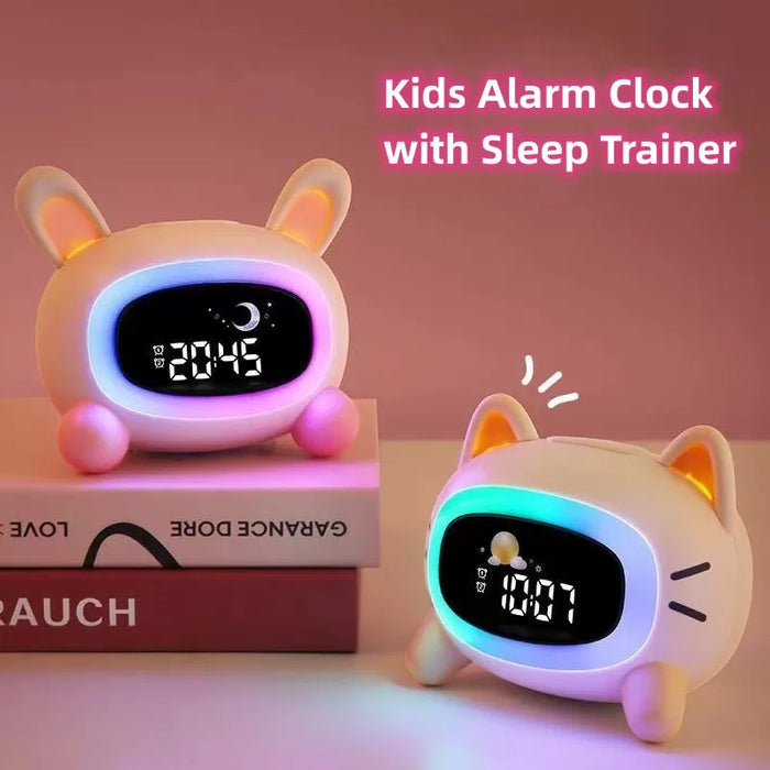 Kids' Sleep Training Alarm Clock With Sound Machine