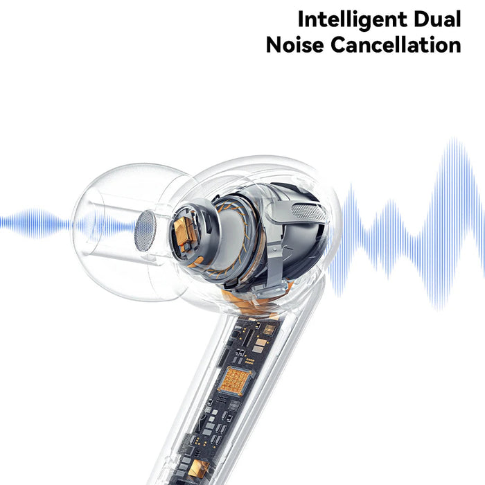 Wireless Bluetooth5.3 Headset Dual Noise Cancellation Touch Control Earbuds With Microphone Hifi Stereo Sound Headphones