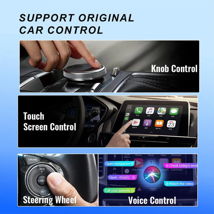 Wireless Carplay & Android Auto Adapter For Car Radio