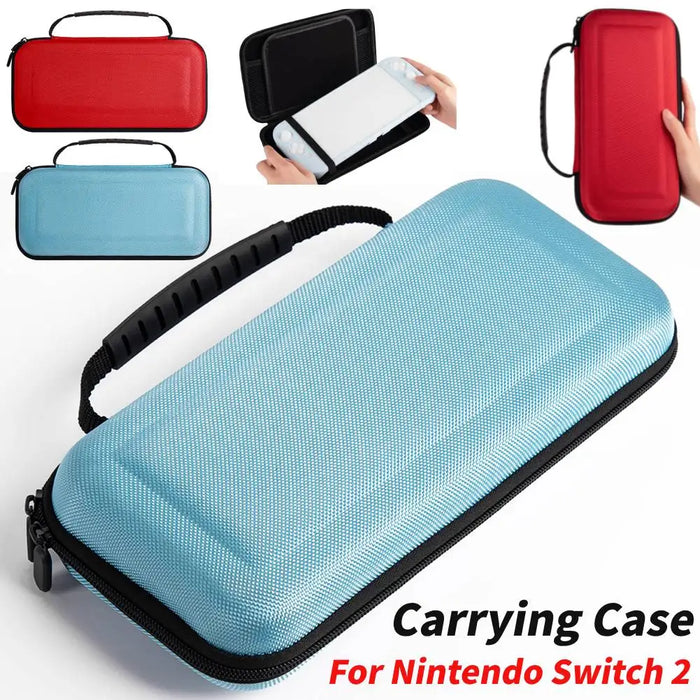 Storage Bag For Nintendo Switch 2 Portable Carrying Case Shockproof Protective Case Travel Bag Anti-Drop Handbag For Switch 2