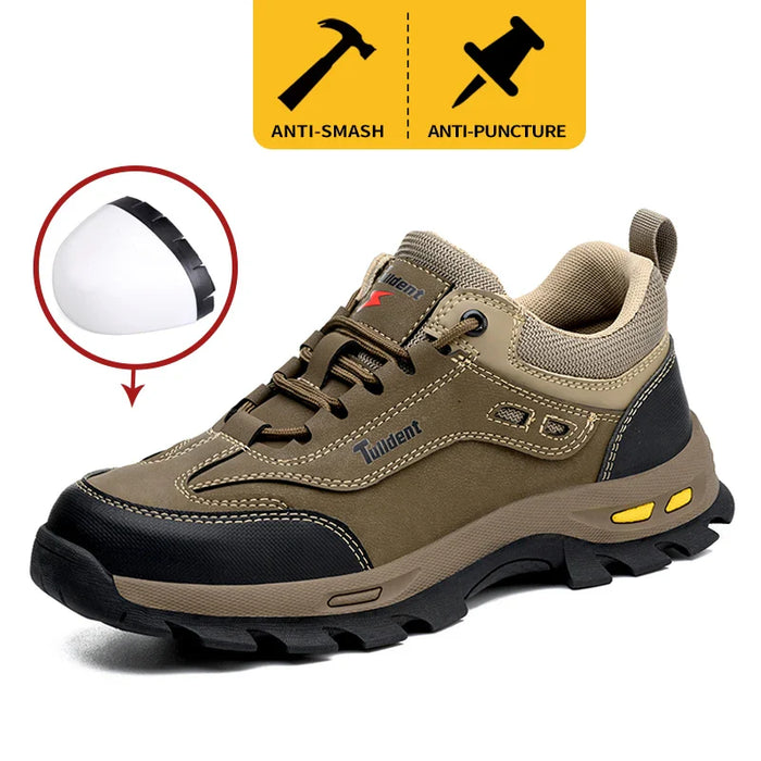 Mens Puncture Resistant Work Boots Protective & Durable