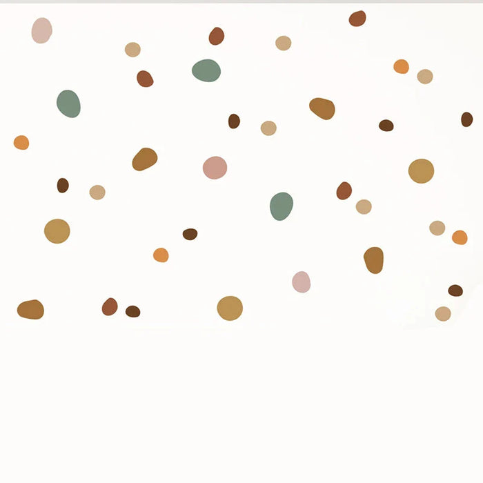 Boho Circle Stone Wall Stickers 42Pcs For Home Decor