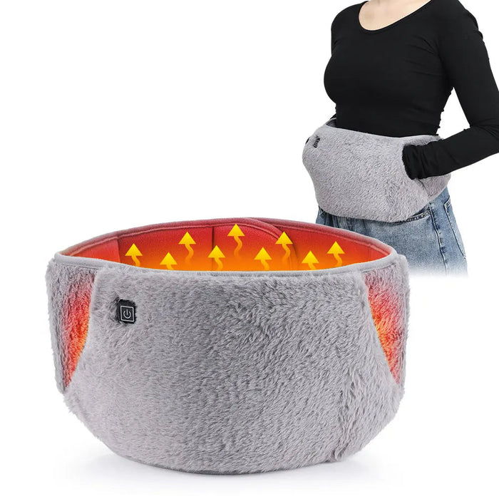 Usb Heated Abdominal Massage Belt Warm & Soothe